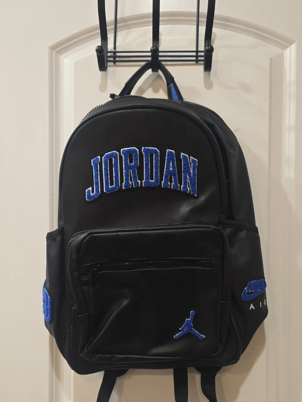 Jordan Borough Varsity Backpack- Black/Blue
